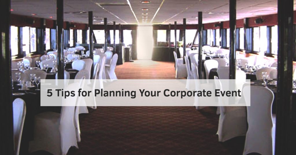 5 Tips for Planning Your Corporate Event on Skyline Cruises