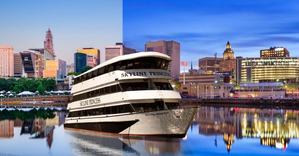 Skyline Princess Cruise ship in NYC