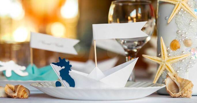 nautical themed wedding