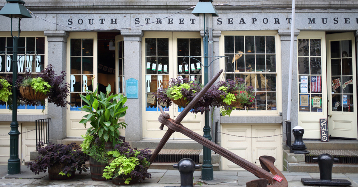 Skyline Sights: South Street Seaport