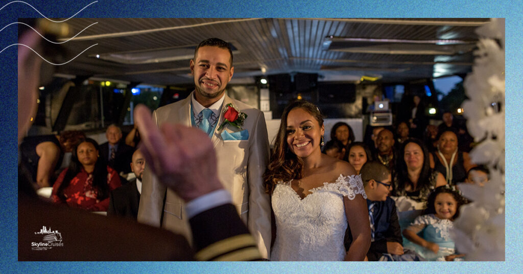 Wedding onboard the Skyline Princess
